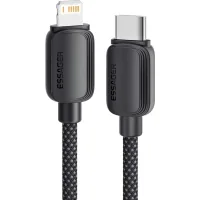 Data cable USB-C to Lightning 2.0m 20W black Essager (EXCTL-WLA01-P)