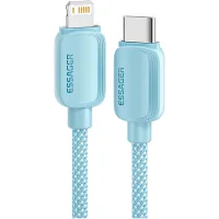 Data cable USB-C to Lightning 2.0m 20W blue Essager (EXCTL-WLA03-P)
