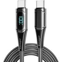 Data cable USB-C to USB-C 2.0m 100W Digital Display black Essager (ES-XCTT1-YDA01)