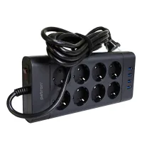 Мережевий фільтр живлення Patron SP-1683-USB (EXT-PN-SP-1683-USB)