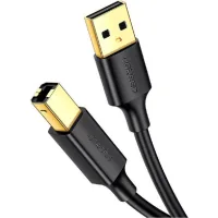 Printer cable USB 2.0 AM/BM 3.0m US135 black Ugreen (10351)