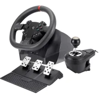 Кермо GamePro RW575PM з педалями та коробкою передач XBOXONE/PS4/PS3/PC/SWITCH (RW575PM)
