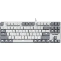 Клавіатура GamePro Genesis Metallic MK110W Outemu Red Switch USB UA White (MK110W)