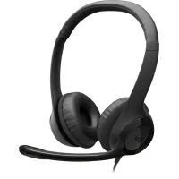Headphones Logitech H390 USB-C Midnight Black (981-001576)