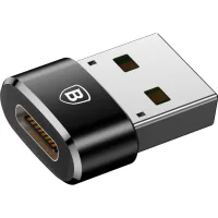 Adapter USB 2.0 AF to USB-C black Baseus (CAAOTG-01)