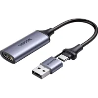 Adapter USB/USB-C to HDMI 4K/60Hz Ugreen (40189)
