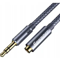 Кабель мультимедійний 3.5mm F to 3.5mm M 2.0m Essager (EYPY35-MYA0G)