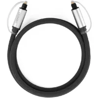 Кабель мультимедійний Optical Toslink 1.5m AV108 black Ugreen (10542)