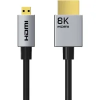 Кабель мультимедійний HDMI micro M to HDMI M 3.0m 8K60Hz Cabletime (CA915880)