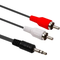 Multimedia cable 3.5mm M to 2xRCA M 2.5m PowerPlant (CA914326)
