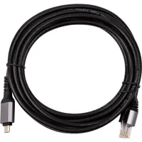 Data cable USB-C to RJ45 Ethernet 3.0m PowerPlant (CA914937)