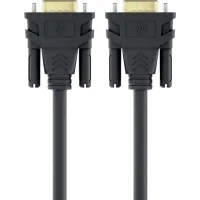 Кабель мультимедійний VGA M to VGA M 1.0m 1080p60Hz black HP (HP_DHC-VG100-1M)