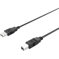 Cable for printer USB 2.0 AM/BM 1.0m HP (HP_DHC-PT100-1M)