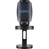 Microphone Boya K3-02 RGB Type-C/3.5 mm Black (BOYA K3-02)