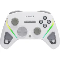 Gamepad Ajazz GP100 2.4G/BT/USB Switch/PC/iOS/Android RGB White (GP100-W)