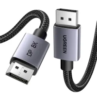 Кабель мультимедійний DisplayPort M to DisplayPort M 3.0m V1.4 8K60Hz black Ugreen (25906)