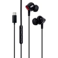 Headphones Vention Echo Lite USB-C In-Ear Wired Black (GBBBAV)