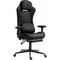 Крісло ігрове GT Racer X-2407 Black/Orange (X-2407 Fabric Black/Orange)