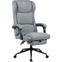 Крісло ігрове GT Racer X-5992 Gray (X-5992 Fabric Gray)