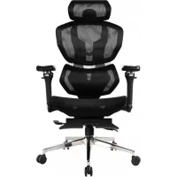 Крісло ігрове GT Racer X-7002 Black (X-7002 Black/Black)