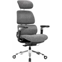 Крісло ігрове GT Racer X-819 Gray (X-819 Fabric Wood Gray)