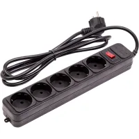 Network power supply filter PowerPlant 1.8m, 5 sockets (JY-1056/1.8) (EX610709)