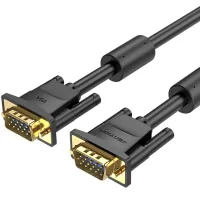 Кабель мультимедійний VGA M to VGA M 25.0m ferrite black Vention (DAEBS)