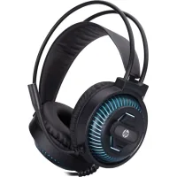 Headphones HP DHE-8001U LED USB Black (DHE-8001U)