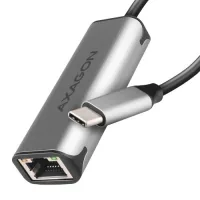 Перехідник USB-C to RJ45 Ethernet 2500Mbps gray AXAGON (ADE-25RC)