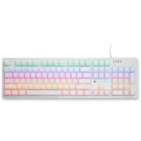 Клавіатура Thunderobot K104 Red Switch USB UA White (6932066308162)