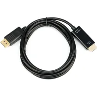 Кабель мультимедійний DisplayPort M to HDMI M 3.0m 8K/4K black Atcom (30100)