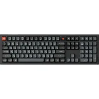 Keyboard Keychron V6 8K Keychron Super Red Switch RGB USB UA Black (V6W-D1-UA)