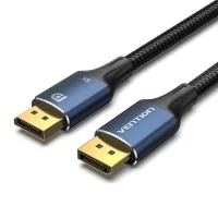 Кабель мультимедійний DisplayPort M to DisplayPort M 1.5m 8K60Hz blue Vention (HCELG)