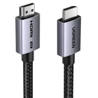Кабель мультимедійний HDMI M to HDMI M 2.0m V2.2 16K60Hz 96Gbps braided black Ugreen (65900)