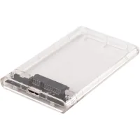 External pocket AgeStar 2.5", USB3.0, transparent (3UB2P4)