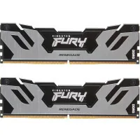 Модуль пам'яті для комп'ютера DDR5 64GB (2x32GB) 6400 MHz Renegade Silver XMP Kingston Fury (ex.HyperX) (KF564C32RSK2-64)