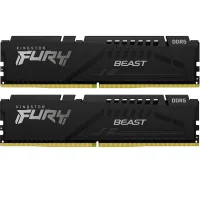 Computer memory module DDR5 64GB (2x32GB) 6000 MHz Beast Black EXPO Kingston Fury (ex.HyperX) (KF560C30BBEK2-64)