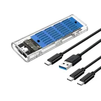 Pocket external Dynamode M.2 SSD NVMe/SATA combo h-z USB3.2 GEN2 Type-C (DM-CAD-SSD09)
