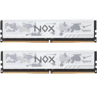 Computer memory module DDR5 32GB (2x16GB) 5600 MHz NOX White Apacer (AH5U32G56C522MWAA-2)