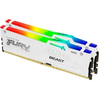 Computer memory module DDR5 32GB (2x16GB) 6000 MHz Beast RGB EXPO White Kingston Fury (ex.HyperX) (KF560C36BWE2AK2-32)