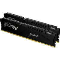 Модуль пам'яті для комп'ютера DDR5 64GB (2x32GB) 6000 MHz Beast EXPO Black Kingston Fury (ex.HyperX) (KF560C36BBE2K2-64)