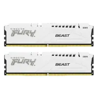 Computer memory module DDR5 32GB (2x16GB) 6000 MHz Beast White Kingston Fury (ex.HyperX) (KF560C36BWE2K2-32)