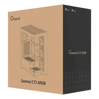 Корпус для ПК OCYPUS GAMMA C72 BK ARGB (GAMMA-C72-BKD400XX-GL)