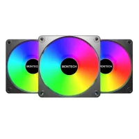 Cooler for the case MOTECH GF120 V2 ARGB PWM 3I (GF120 V2 ARGB PWM 3I1(B))