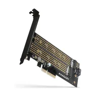 Контролер AXAGON PCIe to NVMe+SATA M.2 (PCEM2-D)