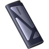 External pocket Ugreen USB 3.2 Gen 2 to M.2 NVMe/SATA 10Gbps UASP TRIM CM767 gray (15813)