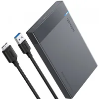Pocket external Ugreen USB 3.0 to M.2 SATA SSD US221 black (30848)
