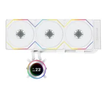 Система рідинного охолодження Lian Li HydroShift II LCD-C 360 FANLESS White (G89.GHS2LCD36W.00)