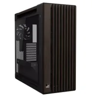 Case for PC ASUS ProArt PA602 Walnut Wood Tempered Glass Modern Black (90DC00J0-B09030)