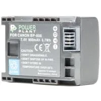 Battery for photo/video PowerPlant Canon BP-808 Chip (DV00DV1260)
